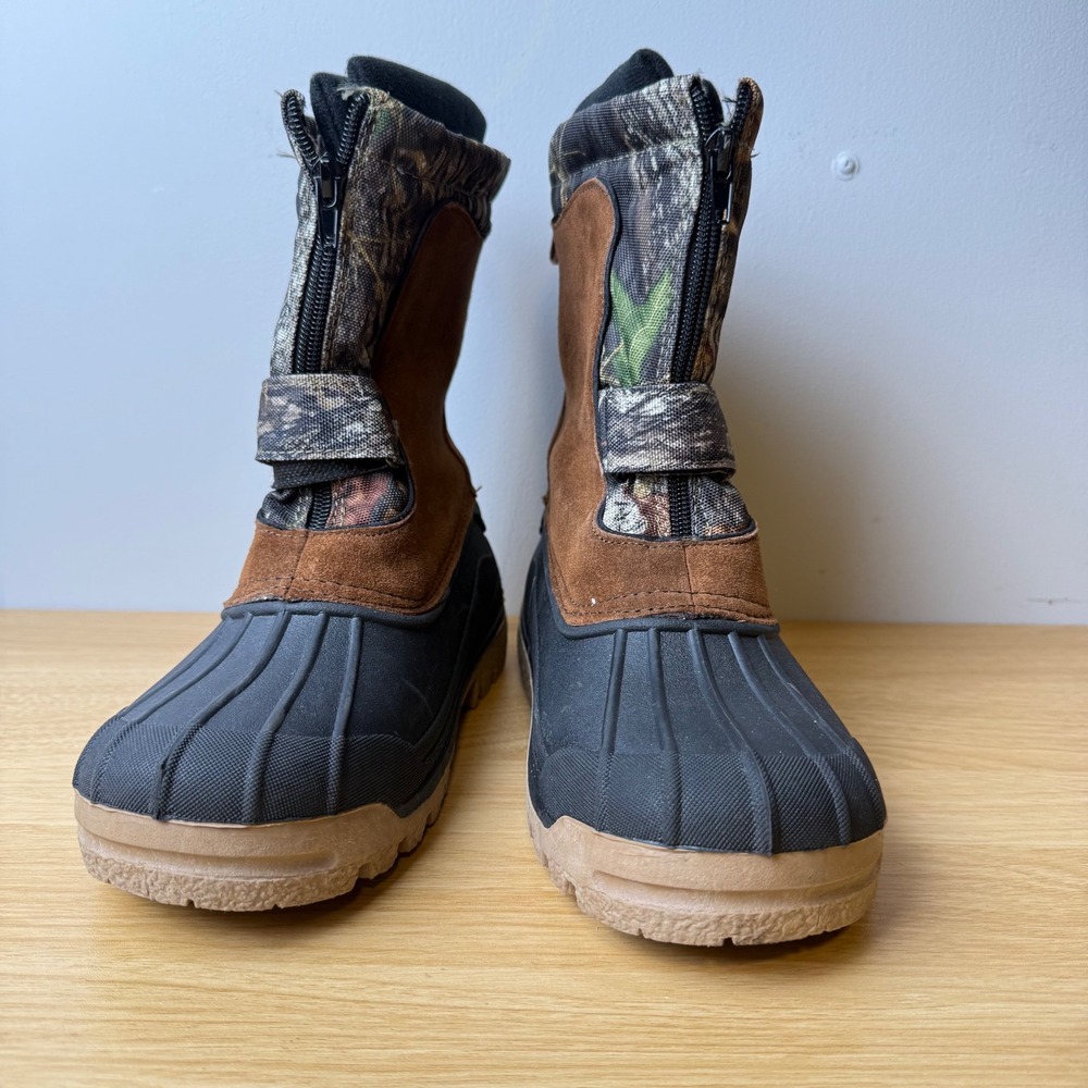 Ozark Trail Suede Winter Duck Boots Mens‎ Size 5 Gorpcore Hunting Camo Hiking